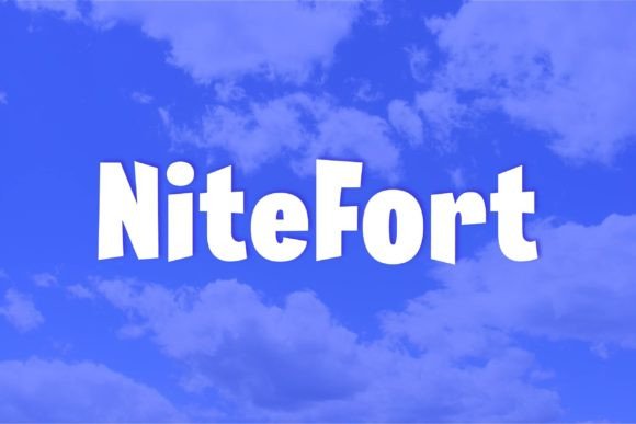 Nitefort: A Bold Display Font for Modern Design