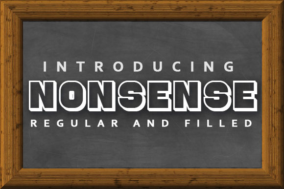 Nonsense: A Dynamic 3D Display Font for Creative Impact