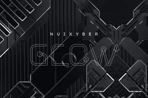 Nuixyber Glow: A Futuristic Font for Modern Design
