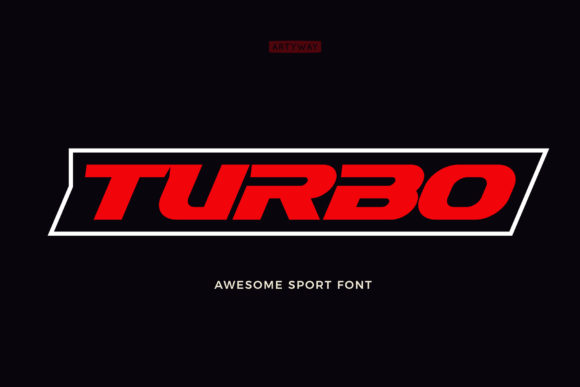 Turbo: A Bold Display Font for Modern Design
